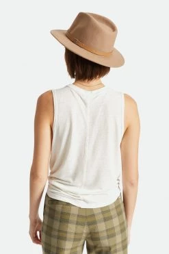 Brixton Get The Look Messer Fedora Mojave Wool Felt Hat