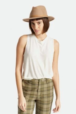 Brixton Get The Look Messer Fedora Mojave Wool Felt Hat