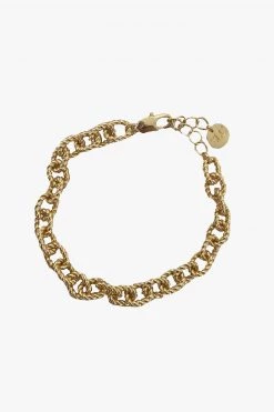 Silver Linings Ophelia Gold Link Bracelet Get The Look