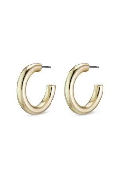 Pilgrim Jewellery Maddie Pi Gold Chunky Hoop Earings