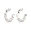 Pilgrim Jewellery Maddie Pi Silver Chunky Hoop Earrings