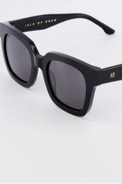 Isle Of Eden Eyewear Maleika Black Sunglasses