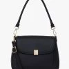 SABEN Bags Malloy Black Leather Shoulder Bag