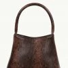 Brie Leon Mini Chloe Dark Brown Snake Skin Bag Bags & Wallets