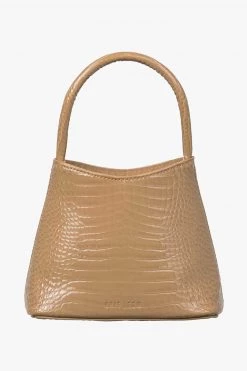 Brie Leon Mini Chloe Biscuit Baby Croc Bag Bags & Wallets