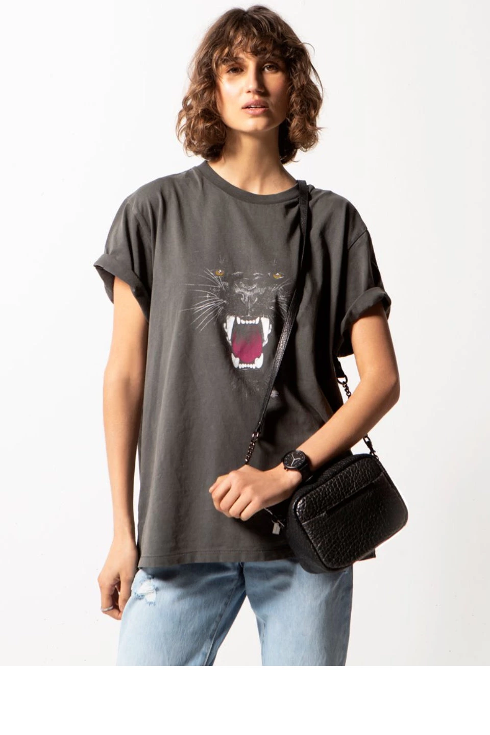 Status Anxiety Bags & Wallets Cult Crossbody With Chain Black Bubble Bag