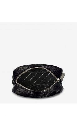 Status Anxiety Bags & Wallets Cult Crossbody With Chain Black Bubble Bag