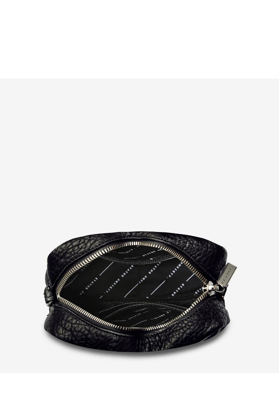 Status Anxiety Bags & Wallets Cult Crossbody With Chain Black Bubble Bag