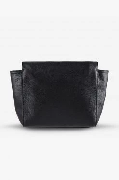 Status Anxiety The Ascendants Black Shoulder Bag With Chunky Zips