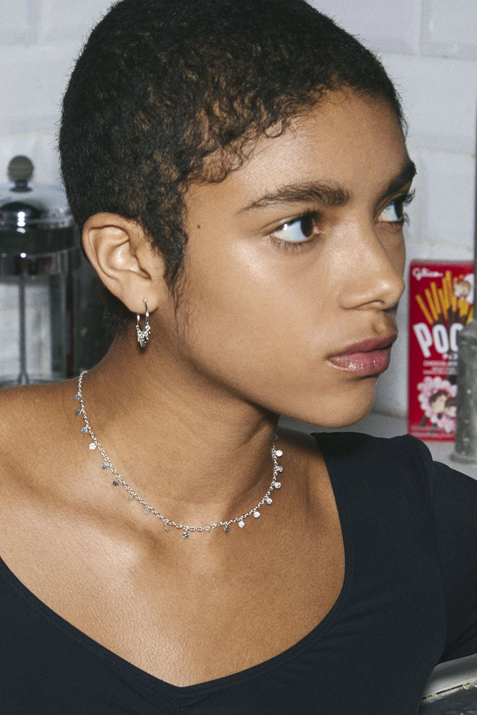 Pilgrim Panna Silver Mini Multi Charm Necklace Jewellery