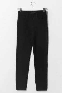 Among The Brave Riley Black Coated Jean