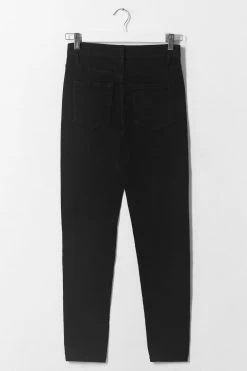 Among The Brave Riley Black Coated Jean