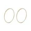 Pilgrim Raquel 25mm Gold Hoop Earring Jewellery