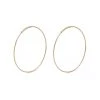 Pilgrim Raquel 36mm Gold Hoop Earring Jewellery