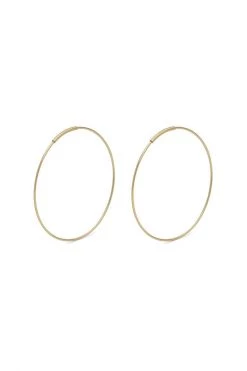 Pilgrim Raquel 36mm Gold Hoop Earring Jewellery