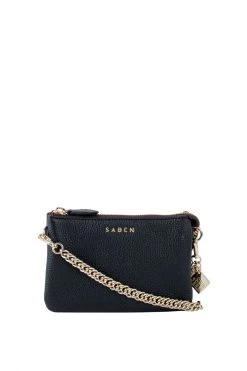 SABEN Bags Get The Look Lily Crossbody Black Bag With Chain