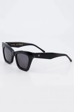 Isle Of Eden Eyewear Sienna Black Sunglasses