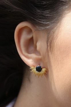 Silver Linings Jewellery Solace Gold Earrings