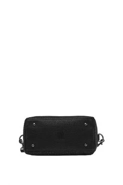 Status Anxiety Last Mountains Top Handle Black Bubble Shoulder Bag