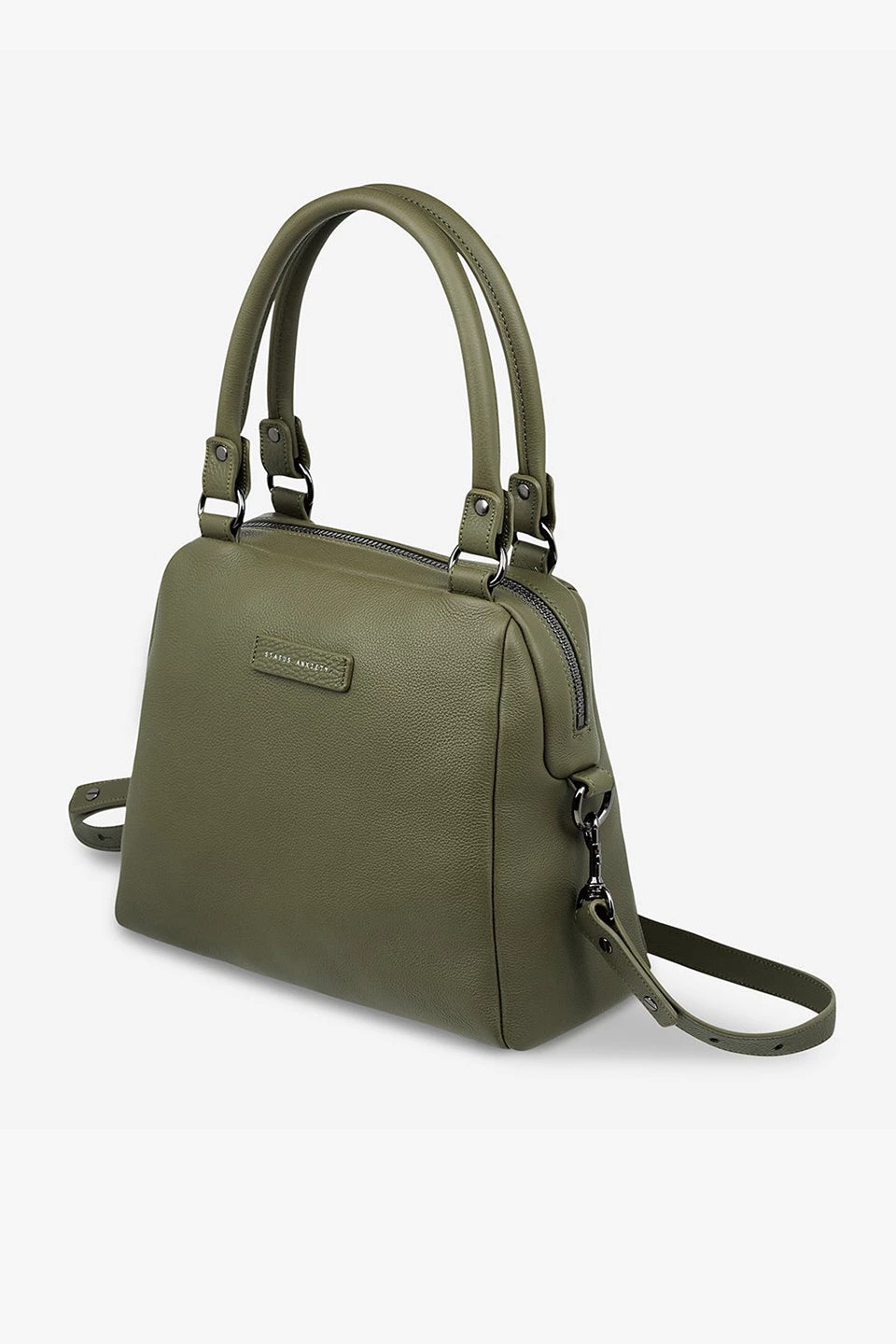 Status Anxiety Last Mountains Khaki Shoulder Bag