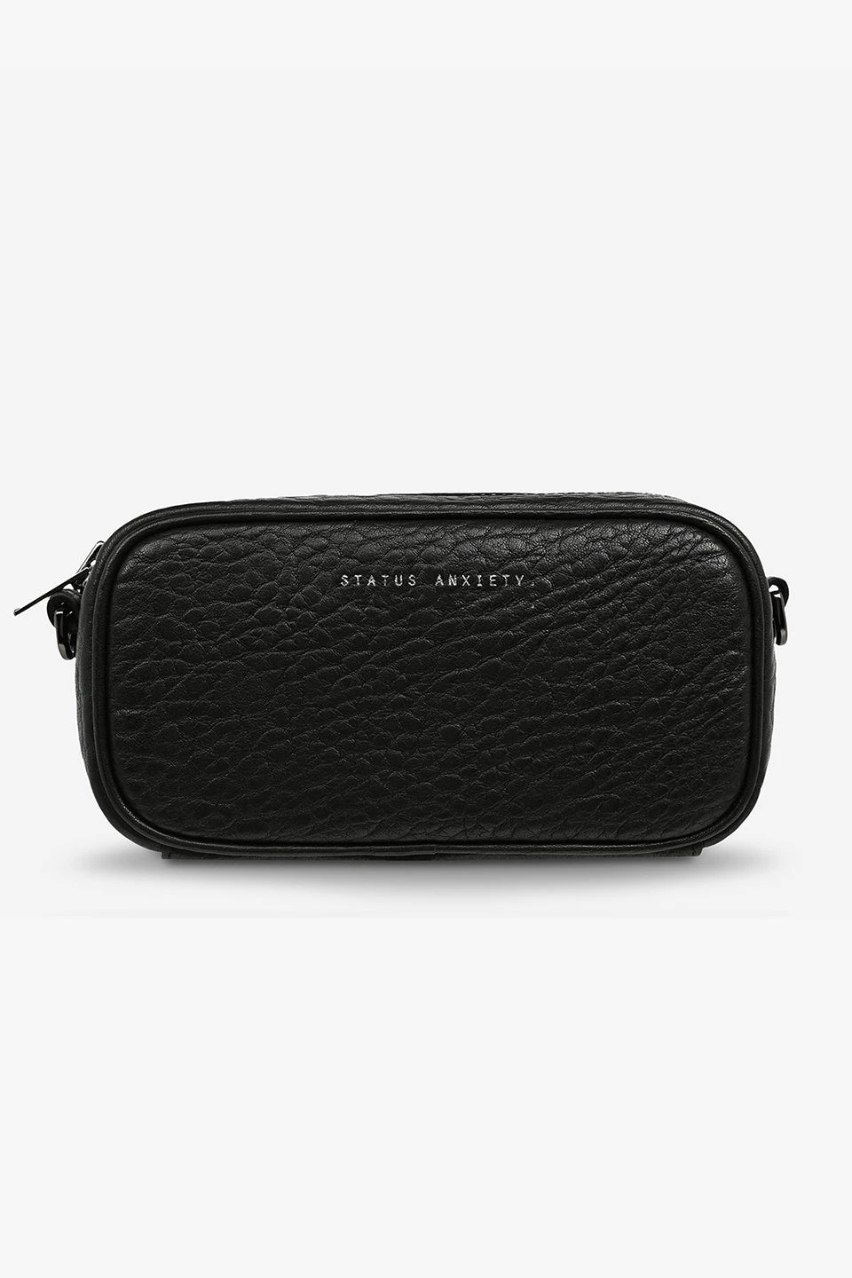 Status Anxiety New Normal Black Bubble Mini Cross Body With Chain