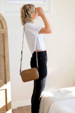 Status Anxiety Bags & Wallets Plunder Tan Cross Body Bag