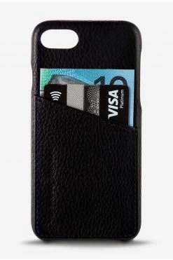 Status Anxiety Hunter + Fox Leather Black Iphone 11 Pro Case The Edit