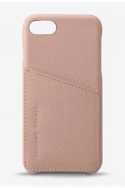 Status Anxiety Hunter + Fox Leather Dusty Pink Iphone Case X/XS The Edit