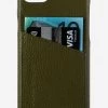 Status Anxiety Bags & Wallets Hunter + Fox Leather Khaki Iphone 11 Pro Case