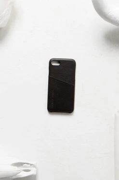 Status Anxiety Hunter + Fox Leather Black Iphone Case X/XS The Edit