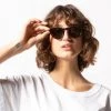 Status Anxiety Eyewear Ascetic Black Round Sunglasses