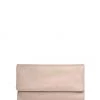 Status Anxiety Bags & Wallets Audrey Foldover Dusty Pink Leather Wallet
