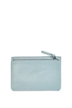 Status Anxiety Is Now Better Sky Small Zip Top Wallet