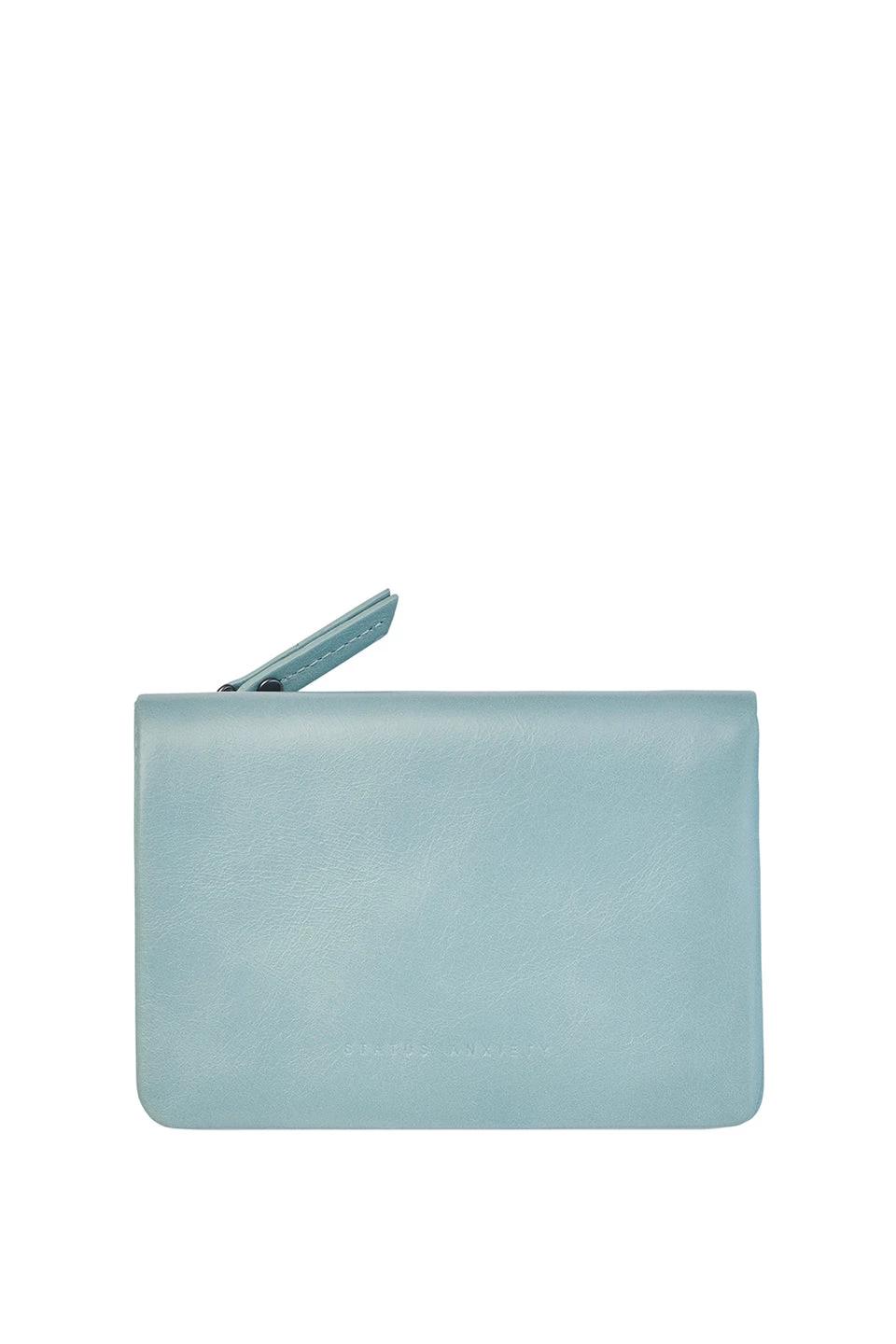 Status Anxiety Is Now Better Sky Small Zip Top Wallet