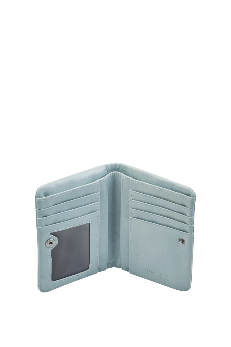 Status Anxiety Is Now Better Sky Small Zip Top Wallet