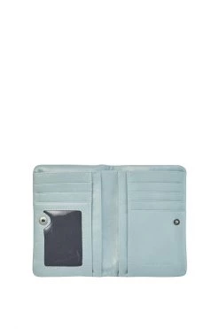Status Anxiety Is Now Better Sky Small Zip Top Wallet