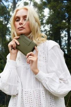 Status Anxiety Popular Problems Khaki Wallet Bags & Wallets