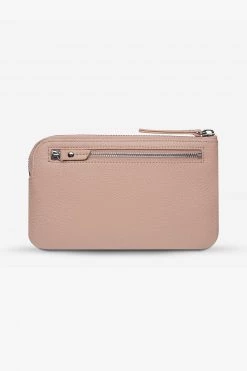 Status Anxiety Smoke And Mirrors Dusky Pink Wallet