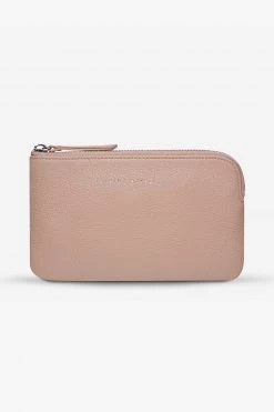 Status Anxiety Smoke And Mirrors Dusky Pink Wallet