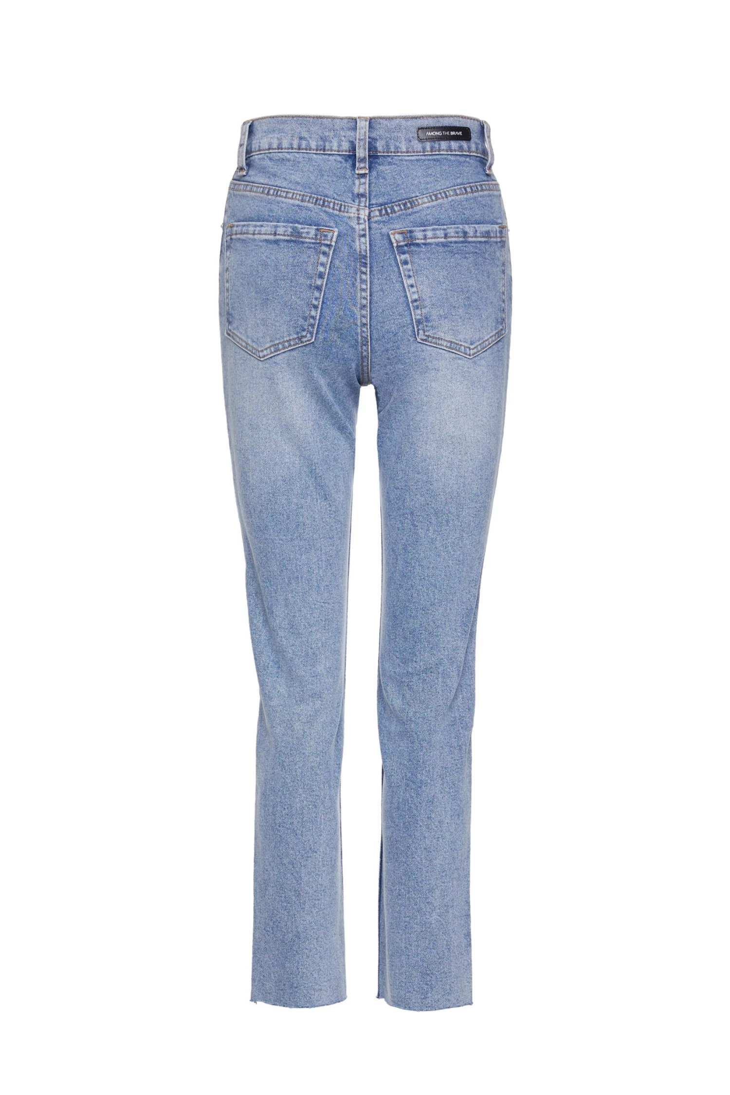 Among The Brave Stella Light Blue Slim Leg Denim Jean
