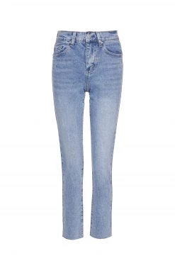 Among The Brave Stella Light Blue Slim Leg Denim Jean