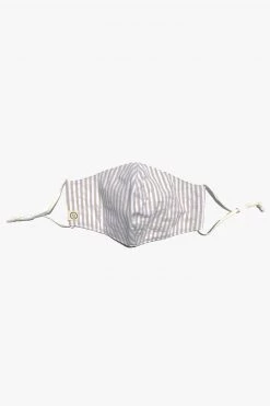 Personal Space Neutral Stripe + Mini Gingham Face Mask 2 Pack Face Masks
