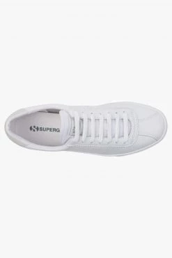 Superga Get The Look 2843 Club S Comfort All White Leather Sneaker