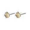 Pilgrim Tally Abstract Wave Stud Earrings Gold Plated