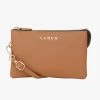SABEN Bags Tilly Multi Pocket Clay Leather Crossbody Clutch Support Local