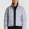 Huffer Track Down Iris Puffer Jacket New In