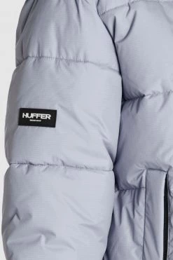 Huffer Track Down Iris Puffer Jacket New In