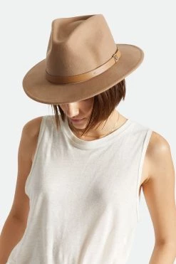 Brixton Get The Look Messer Fedora Mojave Wool Felt Hat