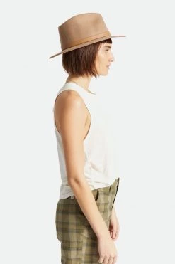 Brixton Get The Look Messer Fedora Mojave Wool Felt Hat