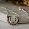 Silver Linings Zulu Silver U Shape Necklace